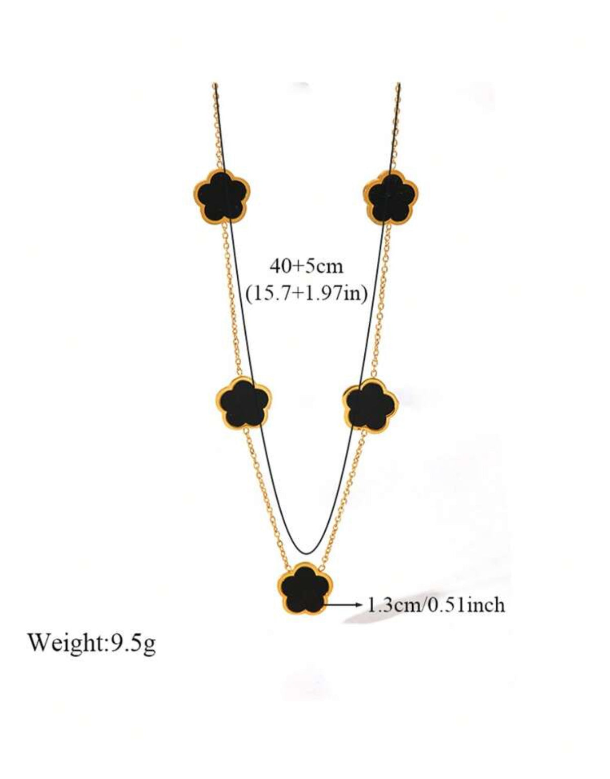 Conjunto collar pulsera y zarcillos C13