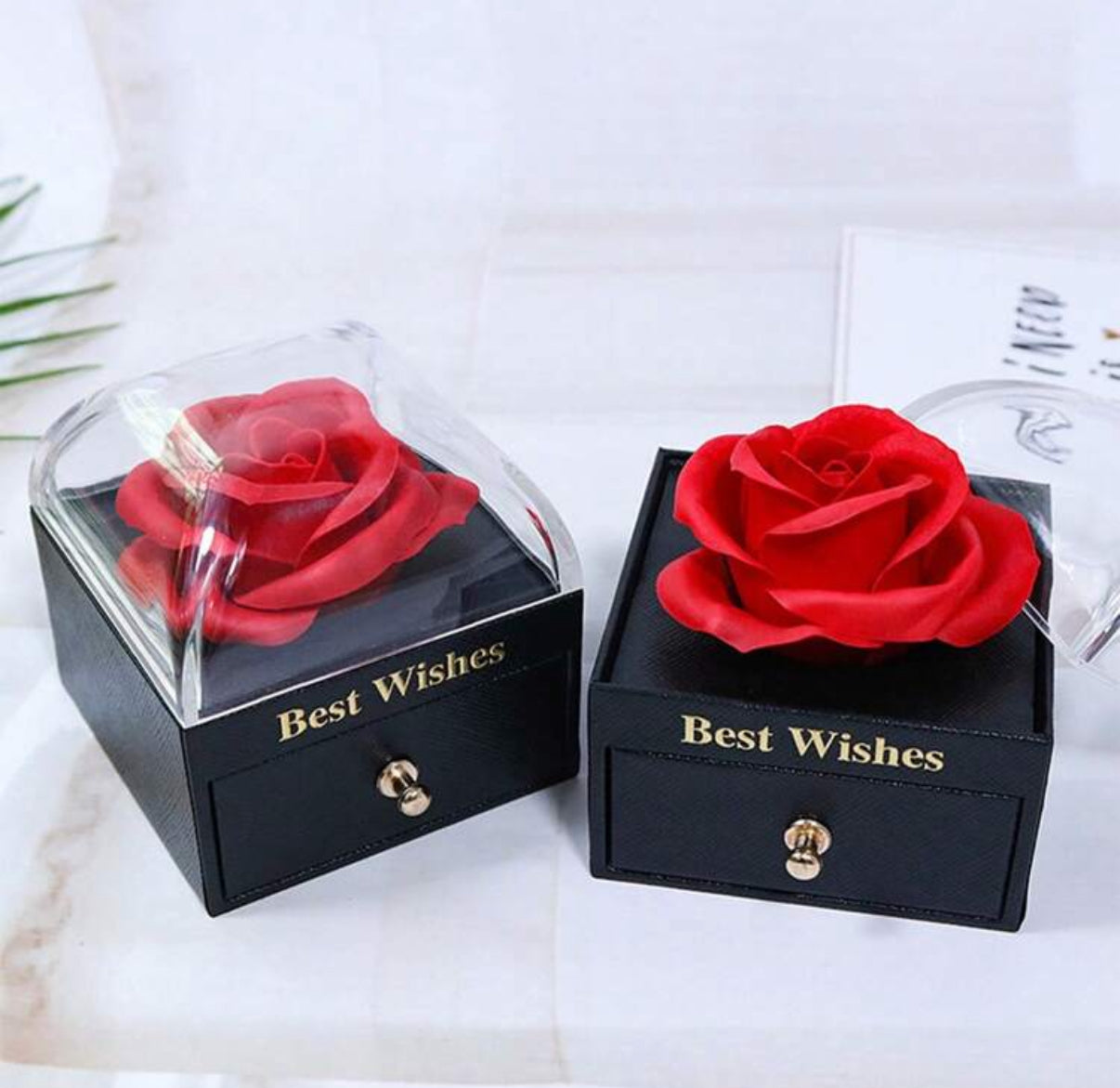 Estuche con rosa R1