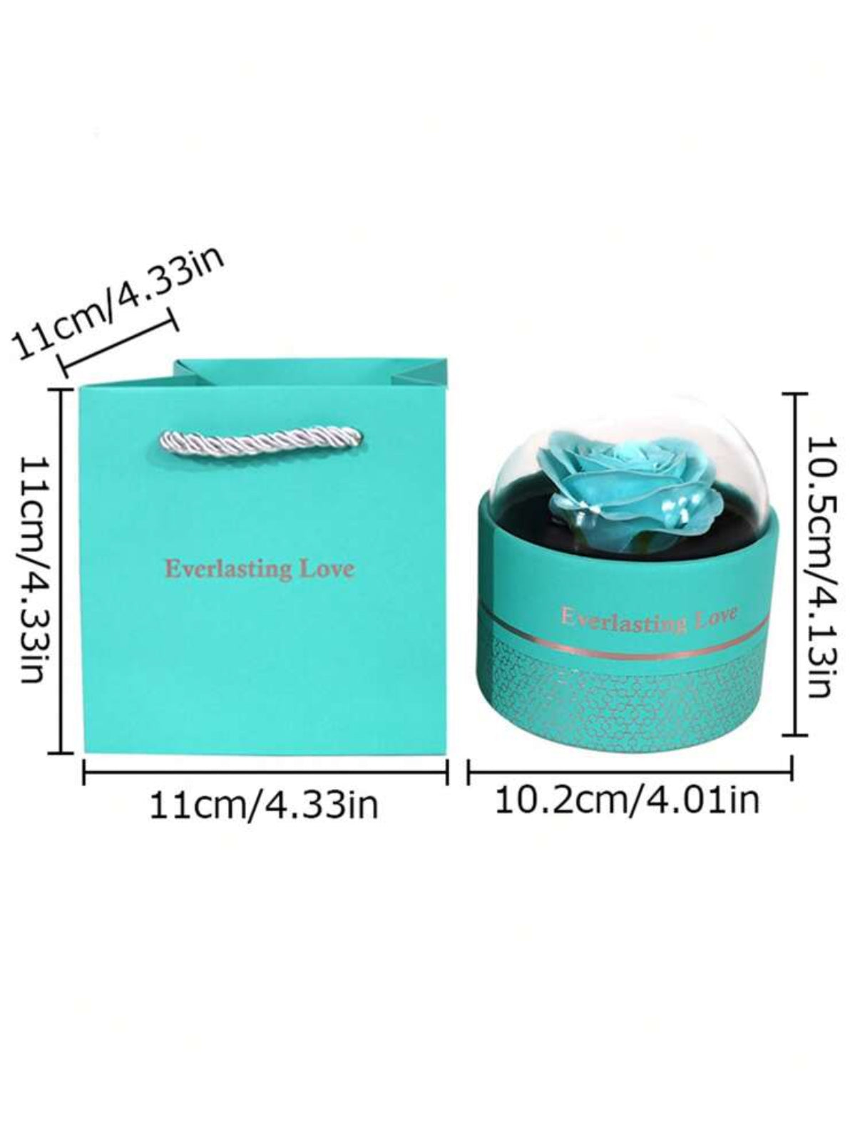 Estuche con rosa ER1